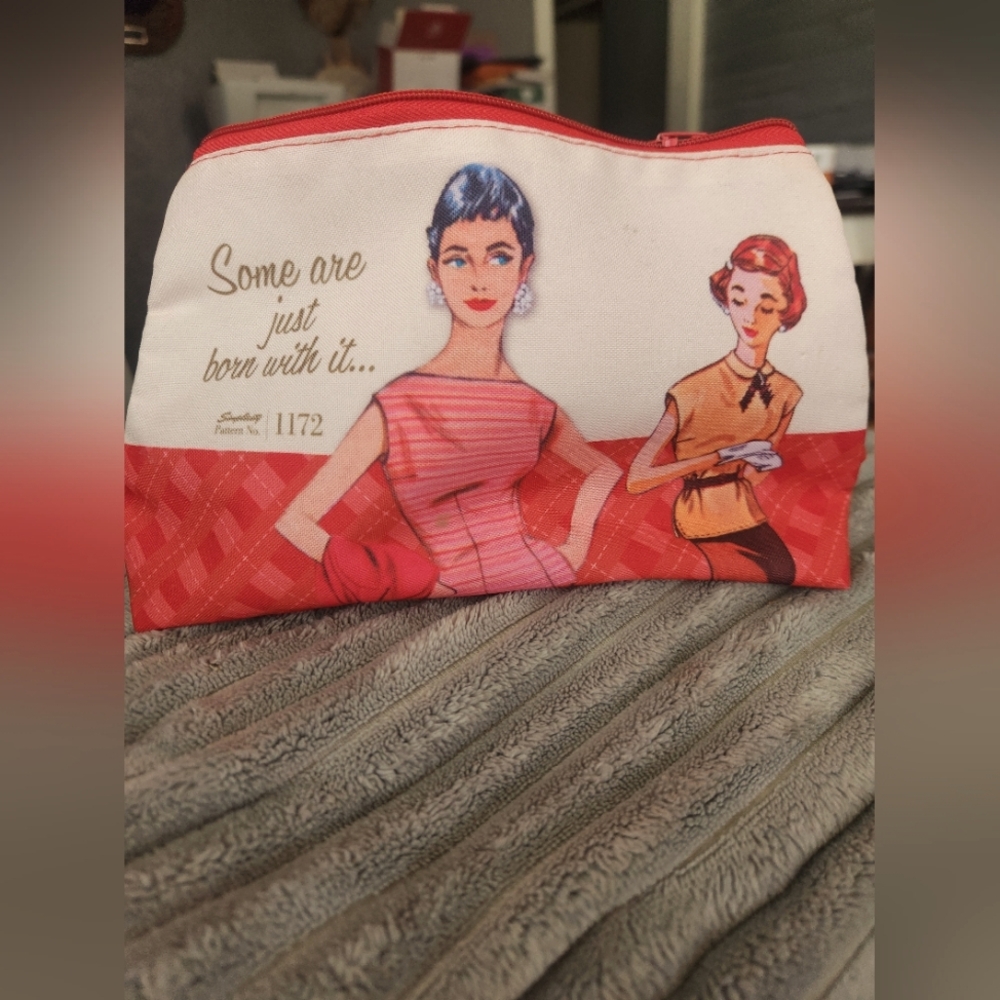 Vintage Retro Style Women's Simplicity Cosmetic Bag